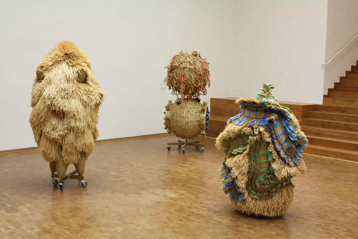 Museum Ludwig i Köln. Der var meget andet end malerier udstillet på museet. Der var bl.a. flere såkaldte installationer.
