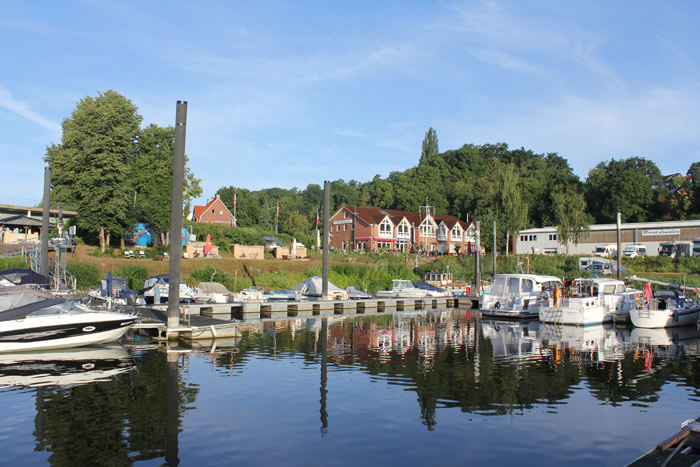 Marinaen i Lauenburg.