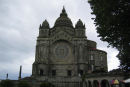 Højt over byen Viana do Castelo, ligge Templo de Santa Luzia. Det ligger meget højt oppe - vi må indrømme, at vi tog kabelbanen op til kirken. 