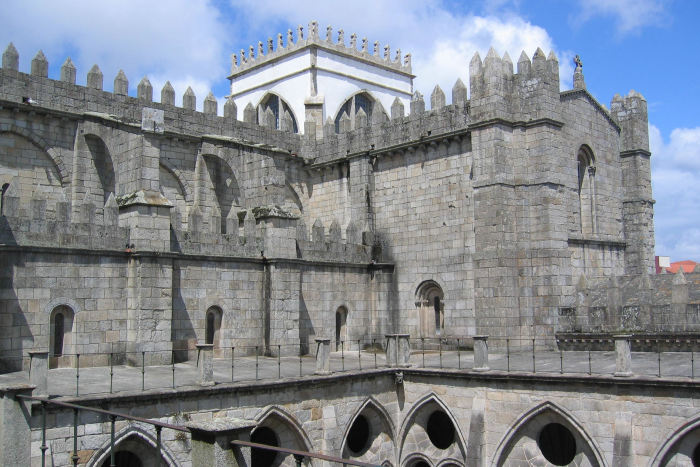 Et parti fra klostergården, der ligger i forbindelse med katedralen i Porto. Der er indrettet et museum, som var interessant at besøge.
