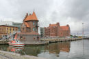 Lodsstationen på havnen i Stralsund.