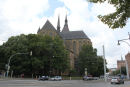 Marienkirche i Rostock er imponerende. Det er en af de store gotiske kirker, som findes i Nordtyskland. Der er over 30 meter op til hvælvingerne inde i kirken. 