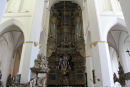 Orglet i Marienkirche i Rostock er nok det største orgel, vi har set indtil dato. Det har 5.700 piber. Vi hørte det, da vi besøgte kirken, det lød rigtig godt.