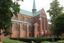 Endnu en af de kæmpestore gotiske katedraler i Nordtyskland. Her klosterkirken Münster i Bad Doberan.  