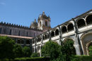 Et parti inde fra klostergården i Alcobaca. Det er nok det flotteste kloster, vi har set indtil nu. Det kaldes Stilhedens Kloster. Der var kun et rum, hvor munkene måtte tale sammen, ellers var der stille.