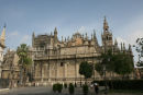 Catedral de Sevilla, der er den tredje største katedral i Europa efter Peters Kirken i Rom og St. Pauls Cathedral i London, og den var imponerende.
