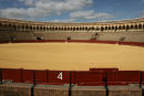 Plaza de Toros, Sevilla’s tyrefægterarena, der er en af de største og flotteste i verden. Den kæmper med arenaen i Madrid om at være den mest betydningsfulde.