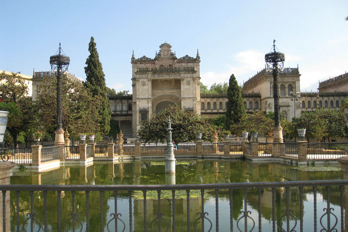 Museo Arqueológico, der ligger i Parque Maríe Luisa, en meget stor park, der dannede rammen om den spansk/amerikanske udstilling i 1929.