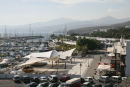 Vi valgte at gå ind til Puerto Calero, en rigtig fin havn, der ligger godt beskyttet og med de flotte vulkaner som baggrund. Der var meget roligt i Puerto Calero, ingen swell.