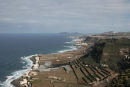Nordkysten af Gran Canaria er noget lavere og mere flad. Her falder der mere regn end sydpå, og der kan dyrkes afgrøder på de dertil indrettede terrasser. 