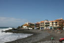 Feriebyen La Playa i nærheden af Valle Gran Rey. Det er her, de fleste turister bor, når de besøger La Gomera. Det er også her, hippierne fra 68 holder til. 
