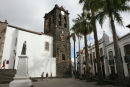 Iglesia de San Salvador i Santa Cruz de La Palma. Det indre af kirken er i mudejar-stil med lofter i geometriske mønstre - flot, men lidt specielt.
