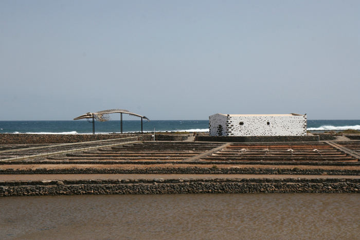 Museo de la Sal lige syd for Puerto de Castillo på Fuerteventura. Et saltindvindingsanlæg indrettet som museum.